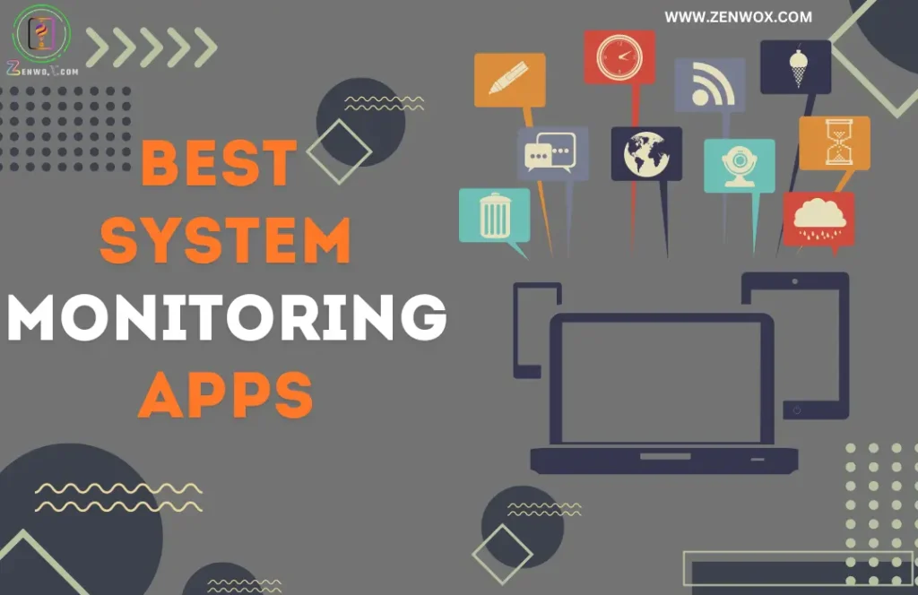 Screenshot of system monitoring apps like CPU-Z or AIDA64 showing system performance while gaming, smartphone system monitoring app, track system usage on smartphone