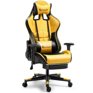 Upmarkt Multi-Functional Ergonomic Gaming Chair with Adjustable Armrests