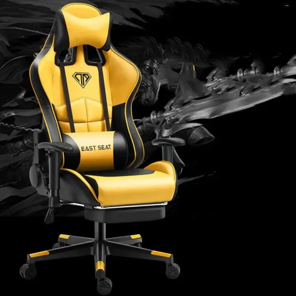 Upmarkt Multi-Functional Gaming Chair in a Stylish Gaming Setup