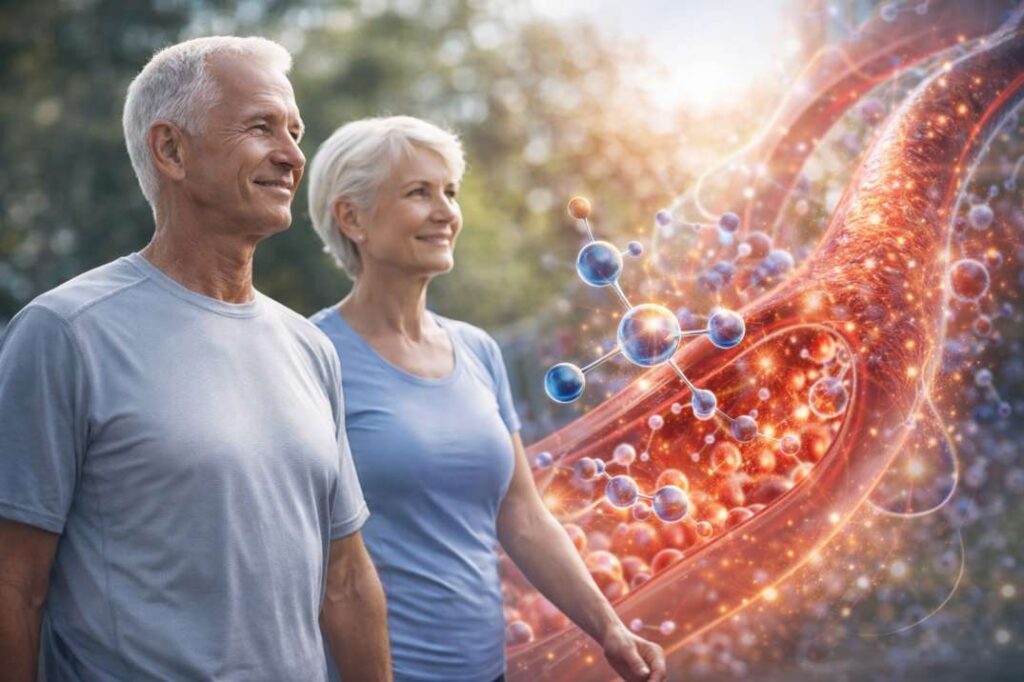 Nitric Oxide Benefits for Blood Flow, Circulation and Healthy Aging