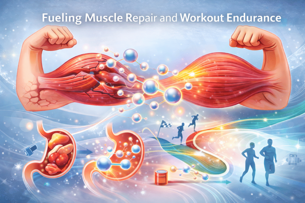 Top 10 Benefits of Amino Acid Supplements for Muscle Repair & Workout Endurance